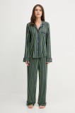 Dkny pijama culoarea verde, YI90076