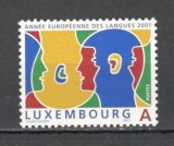 Luxemburg.2001 Anul european al limbilor vorbite ML.213