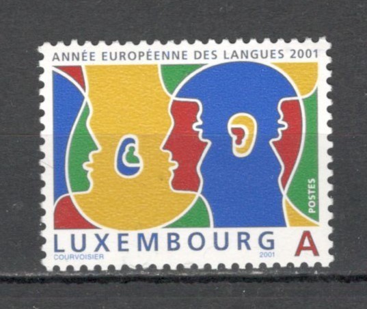 Luxemburg.2001 Anul european al limbilor vorbite ML.213