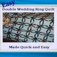 Easy Double Wedding Ring Quilt: Made Quick & Easy