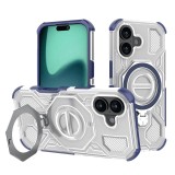 Husa iPhone 17 Asteroid GSM Carbon Shield PRO, albastru
