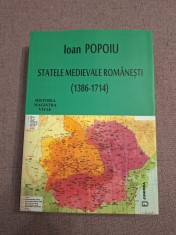 Statele medievale romanesti 1386-1714 - Ioan Popoiu