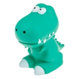 Pusculita din plastic Shopiens&reg; Fancy Dinozaur cu capac de golire, 11 x 19 x 19 cm