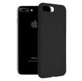 Husa pentru iPhone 7 Plus / 8 Plus, Techsuit Soft Edge Silicone, Black