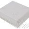 Carcasă polistiren gri cu panou 159mm x 139mm x 59mm