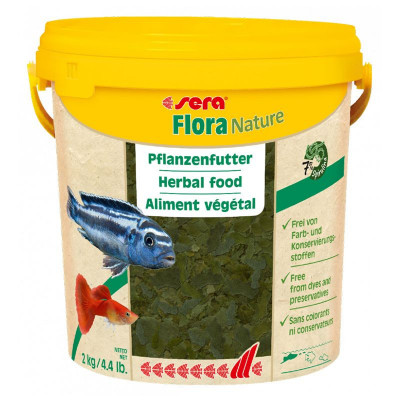 Sera Flora Nature 10 L / 2kg foto