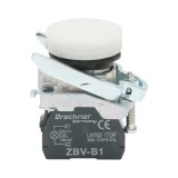 Indicator LED alb 24V 18mA TB4 pentru panou, Breckner Germany