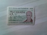 Serie 1 valoare Canada 1962 - Amenajarea Red River 150 Ani, Nestampilat