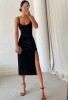 Rochie Eleganta, Catifea Subtire, L, M, S, Bordo, Negru