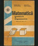Cumpara ieftin MATEMATICĂ. GEOMETRIE ȘI TRIGONOMETRIE, MANUAL CLASA A X-A. COȚA, KURTHY 1984, Clasa 10, Matematica