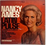 Nancy Ames &lrm;&ndash; Latin Pulse VG+ / VG vinil Lp disc Epic SUA 1966 jazz pop