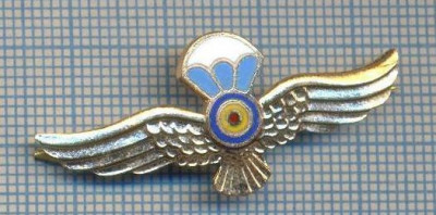 AX 767 INSIGNA - SEMN DE ARMA PARASUTISTI -PENTRU COLECTIONARI foto