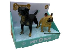 Set 2 Figurine Jucarie Catei Realistici - My Pet Dogs - Model 6