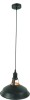 Pendul Graphite Negru+Orange 1xE27 40W, Erste