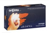 Manusi nitril pentru mecanici, Gripzzly portocaliu, 50 buc set, Marime XXL