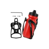 Suport Sticla Bicicleta Trizand Negru PP 14.5x7.6x7.5cm, Prindere Standard 65mm, Ultra-usor 55g, Cod Produs 27591