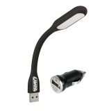Lampa citit flexibila COB-LED si priza USB 12/24V LAM71988