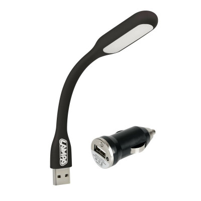 Lampa citit flexibila COB-LED si priza USB 12/24V LAM71988 foto