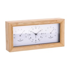 Ceas masa desteptator, termometru, higrometru 27 x 5 x 13 cm