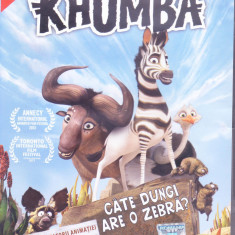 DVD animatie: Khumba ( original, dublat si cu sub. in lb.romana )