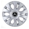 Set 4 Capace Roti Autohelix MSA&reg; potrivite jantelor de 14 inch, Compatibil Cu Mercedes, model Top Gray