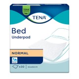 Aleze protectie pat TENA Bed Normal, 60x90 cm, 30 bucati