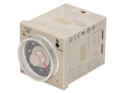 Timer Programabil SPDT 250VAC 5A 0.05s-300h 24-48V foto