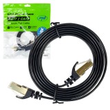 Aproape nou: Cablu de retea plat S/STP CAT7 PNI U7015B, Patch, 2 x RJ45, 4 perechi