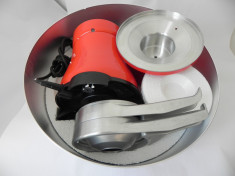 Separator smantana electric centrifuga lapte original ruses COMPLET METALIC NOU foto