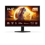 Monitor Gaming AOC 25G4SRE, 24.5 , 1920 x 1080 pixeli, Black, Red, 3 ani Garantie