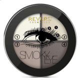 Fard de pleoape Smoky Eyes, Revers, nr. 17, maro, mat