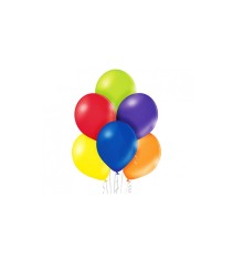 Set 100 baloane asortate multicolor 30 cm B105