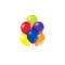 Set 100 baloane asortate multicolor 30 cm B105