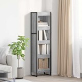 VidaXL Dulap pentru cărți Gri Sonoma 80 x 30 x 155 cm Lemn compozit 886375