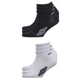 Sosete Umbro 3 buc/set - 2 variante de culoare disponibile, Alb, Negru, 39-42, 43-46