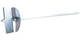 Burghiu pentru BCA Kubala 120 mm 340mm Tija Cilindrica Metal Zincat pentru Zidarie Usoara