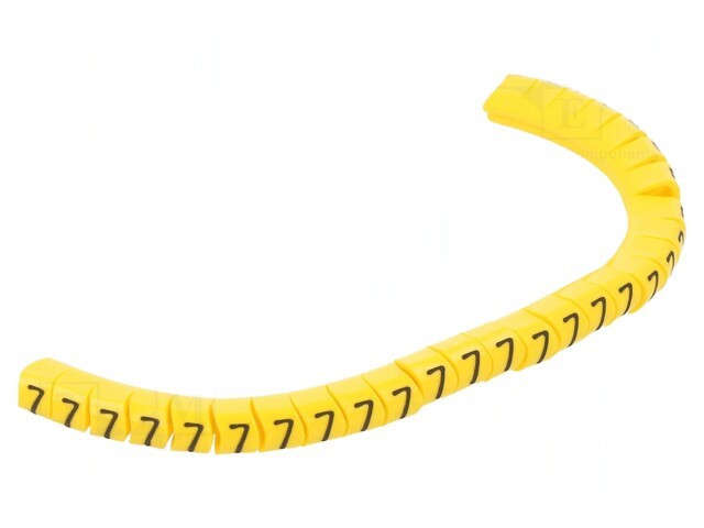 Markere Marcaj Galben PVC 2,5-5mm 30-60&deg;C
