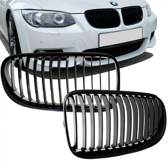 Grila BMW E92 E93 LCI FL negru lucios NOU