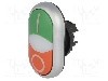 Intrerupator dublu, 22mm, seria RMQ-Titan, IP66, EATON ELECTRIC - M22-DDL-GR-X1/X0 foto