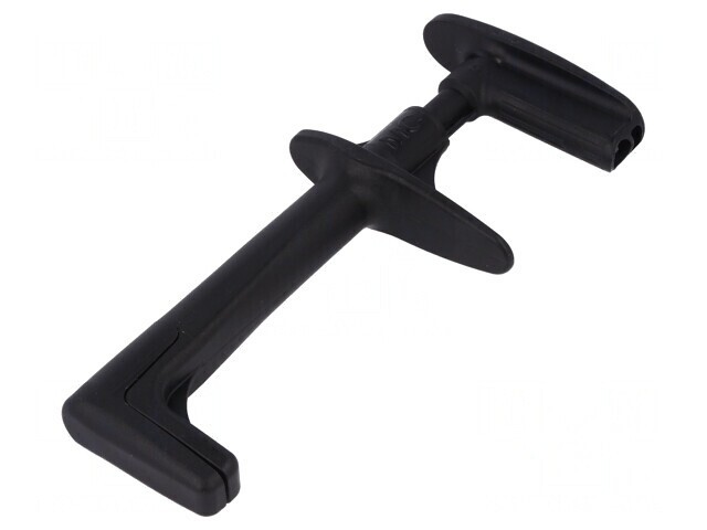 Clips de măsurare neagră 4mm 32A 1kVDC