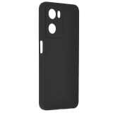 Husa de telefon compatibila oppo a57 4g / a57s / oneplus nord n20 se, antiamprenta, interior microfibra, camera extra pro, black