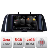 Navigatie BMW Seria 5 F10 CIC 2010-2012 Android 2K QLED 8+128GB