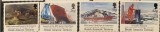 PC358 - Teritoriul Antarctic Britanic (BAT) 1991 Cercetare/ Vapoare, serie MNH, 4v