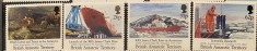 PC358 - Teritoriul Antarctic Britanic (BAT) 1991 Cercetare/ Vapoare, serie MNH, 4v