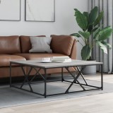 Cumpara ieftin Măsuță de cafea gri sonoma 100x100x40 cm lemn prelucrat