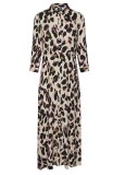 Cumpara ieftin Rochie lunga YAS Yassavanna S. Noos de dama, print leaopard, L - OUTLET