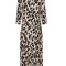 Rochie lunga YAS Yassavanna S. Noos de dama, print leaopard, L - OUTLET
