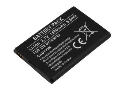 Acumulator ZTE MF30 MF60 LI3715T42P3H654251 amperaj 1500mah foto