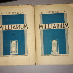 MILLIARUM VOL 1+2 - N. I. HERESCU 1941