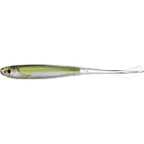 Cumpara ieftin Shad Livetarget Ghost Tail Minnow Drophot, culoare Silver-Green, 11.5cm, 4buc
